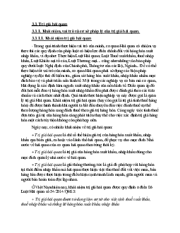 Thủ tục hải quan