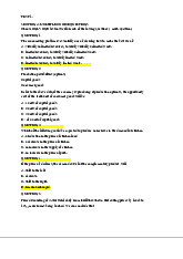 Multiple Choice & True/False Questions môn Kinh tế vi mô | Trường Đại học Kinh Tế Quốc Dân