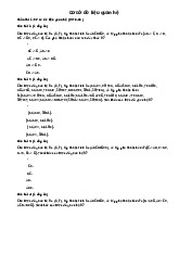 Bộ câu hỏi trắc nghiệm ôn tập môn Cơ sở dữ liệu quan hệ  | Trường đại học kinh doanh và công nghệ Hà Nội