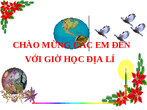 Giáo án điện tử Địa lí 6 Bài 22 Cánh diều: Sự đa dạng của thế giới sinh vật. Các đới thiên nhiên trên Trái Đất. Rừng nhiệt đới.