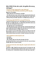 Năm 2025, Đi làm căn cước công dân cần mang những gì?