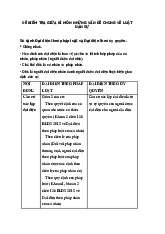 Đề cương môn Luật dân sự - Trường Đại học lao động -  xã hội.