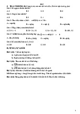 Top 5 đề thi trắc nghiệm và tự luận có đáp án môn Môn Tin học đại cương - Học Viện Kỹ Thuật Mật Mã