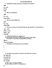 Câu Hỏi Sinh Di Truyền | Đại học Y Dược Thành phố Hồ Chí Minh