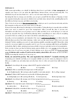 PASSAGE 31_Theme 2. Education (Giáo dục)