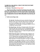 Vai trò của Hoạt động Cá nhân trong Phát triển Nhân cách Cá nhân