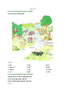 Giải SGK môn Tiếng việt 2 - Bài 25: Sư tử xuất quân (4) | Cánh Diều