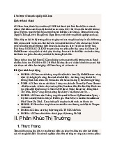 Tổng hợp Tiểu luận marketing cơ bản về 68 clean môn Marketing căn bản | Trường Đại học Kiên Giang