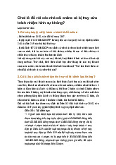 Chơi lô đề với các nhà cái online có bị truy cứu trách nhiệm hình sự không?