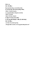 KỸ NĂNG ĐÀM PHÁN VÀ SOẠN THẢO HỢP ĐỒNG KD-TM: ĐỀ CƯƠNG ÔN TẬP