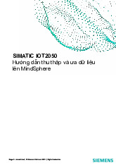 Hướng Dẫn Cấu Hình SIMATIC IOT2050 và MindSphere | Môn Công Nghệ Thông Tin - Trường Cao đẳng Công nghệ Tây Nguyên