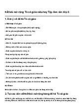 Kết bài mở rộng Tả cô giáo siêu hay Tập làm văn lớp 5