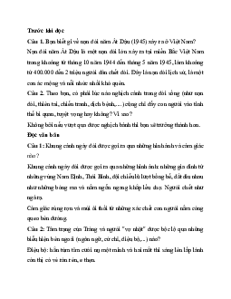 Soạn bài Vợ nhặt Kết nối tri thức | Ngữ văn 11 Kết nối tri thức
