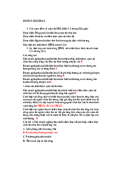 Câu hỏi ôn tập chương 3 - Quản trị nhân lực | Trường đại học Lao động - Xã hội