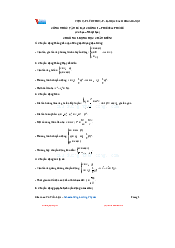 Tổng hợp công thức vật lý đại cương I | Đại học Bách Khoa Hà Nội