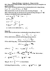 Hướng Dẫn Giải Chi Tiết Thống Kê Cổ Điển | Vật lý thống kê | Trường Đại học Khoa học Tự nhiên, Đại học Quốc gia Hà Nội