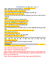 Đề Cương Ôn Tập Giữa HK2 - Địa Lí 7 (1)