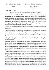Đề thi thử tốt nghiệp THPT 2025 môn Ngữ văn bám sát đề minh họa - Đề 33