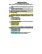 Trắc nghiệm tư tưởng hồ chí minh có đáp án