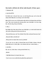 Văn mẫu lớp 6: Viết bài văn kể lại một chuyến đi tham quan