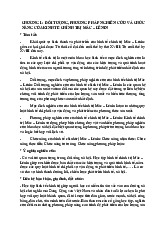 Tài liệu ôn tập Môn Kinh tế chính trị | Trường Cao đẳng Du lịch Sài Gòn