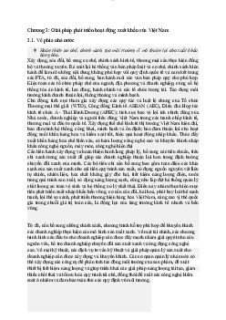 Giải pháp phát triển hoạt động xuất khẩu của Việt Nam | Kinh tế vi mô | Trường Đại học Thương mại