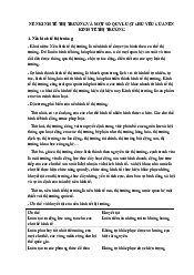 Nền kinh tế thị trường môn Kinh tế chính trị | Đại Học Hà Nội