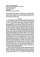 Bài thu hoạch môn Lịch sử Đảng - Bảo tàng Chứng tích Chiến tranh | Lịch sử đảng | Trường Đại học Kinh tế Thành phố Hồ Chí Minh