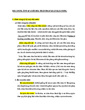 Đề cương ôn tập cuối học phần môn Pháp luật đại cương | Trường đại học Mở Hà Nội