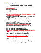 Câu hỏi trắc nghiệm ôn tập | Kinh tế chính trị Mác - Lênin | Đại học Tôn Đức Thắng