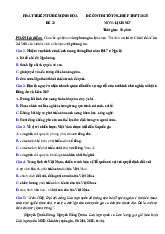 Đề thi thử tốt nghiệp THPT 2025 môn Lịch sử bám sát đề minh họa - Đề 22