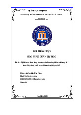 Chức năng lãnh đạo và chức năng kiểm soát trong tập đoàn Vingroup | Bài thảo luận quản trị học