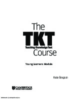 The TKT Teaching Knowledge Test Course - English | Trường Đại học Bách khoa, Đại học Đà Nẵng