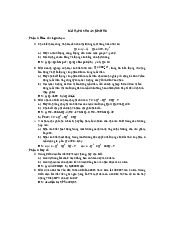 Bài tập ôn cuối kỳ  - Môn Toán cho các nhà kinh tế | Đại học Kinh Tế Quốc Dân