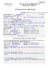 Bản thẩm tra xác minh lý lịch