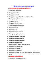 PHƯƠNG PHÁP DẠY HỌC PHỔ THÔNG: KỸ NĂNG VÀ ĐÁNH GIÁ KẾT QUẢ