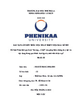 Phân tích quy luật “Lượng – Chất” của phép biện chứng duy vật và vận dụng trong quá trình học tập của sinh viên hiện nay? | Bài tập lớn kết thúc học phần Triết học Mác - Lênin