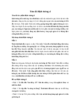 Tóm tắt Hịch tướng sĩ Ngữ Văn 10 sách Chân Trời Sáng Tạo