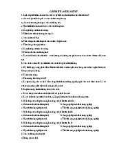 Tham khảo trắc nghiệm | Kinh tế chính trị Mác - Lênin | Đại học Tôn Đức Thắng