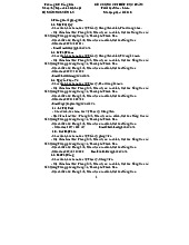 Đề cương chi tiết học phần Triết học Mác - Lênin Mã học phần: 196045 | Đại học Hồng Đức