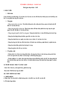 Giáo án Ngữ văn 8 Cánh diều bài 6 Truyện