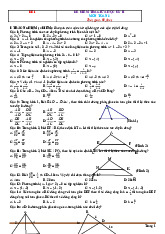 2 Đề Kiểm Tra Giữa Học Kỳ 2 Toán 8 Có Đáp Án