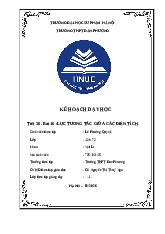 khbd bài 16 lực tương tác giữa các điện tích