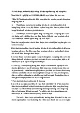 Thỏa thuận phân chia thị trường tiêu thụ nguồn cung cấp hàng hóa môn Luật kinh tế 3 | Trường đại học kinh doanh và công nghệ Hà Nội