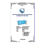 Phân Tích Chuỗi Cung Ứng Sữa Tươi Tiệt Trùng TH True Milk - MGT3002_45K02