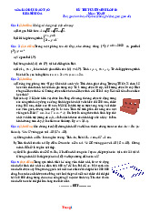 Đề Thi Tuyển Sinh 10 Môn Toán Sở GD Khánh Hòa 2025-2026 Có Lời Giải