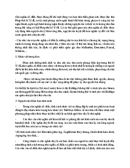 Nội dung ôn tập văn học tuần 3 môn Lý luận văn học | Đại học Sư Phạm Hà Nội