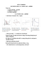 Báo cáo: Đặc Tuyến Volt-Ampere Trong Thực Hành Điện Tử | Môn Thí nghiệm vật lý 2 - Đại học Sư phạm Kỹ thuật Thành phố Hồ Chí Minh