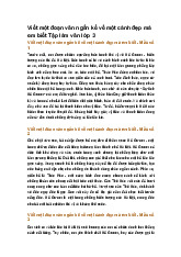 Viết một đoạn văn ngắn kể về một cảnh đẹp mà em biết Tập làm văn lớp 3