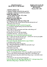 Ôn tập lịch sử 9 Giữa kì 1 2025-2026